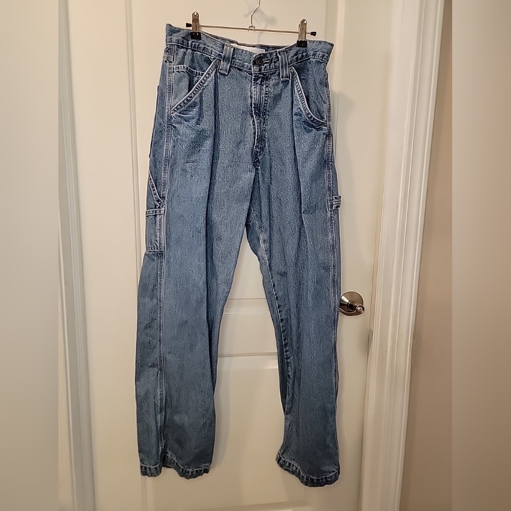 Levi Strauss Signature Carpenter Utility Y2K Men's Jeans 32 X 32